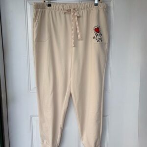 •Keith Haring• Women's Graphic Jogger Sweatpants - Size XXL